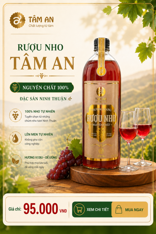 Rượu nho Tâm An