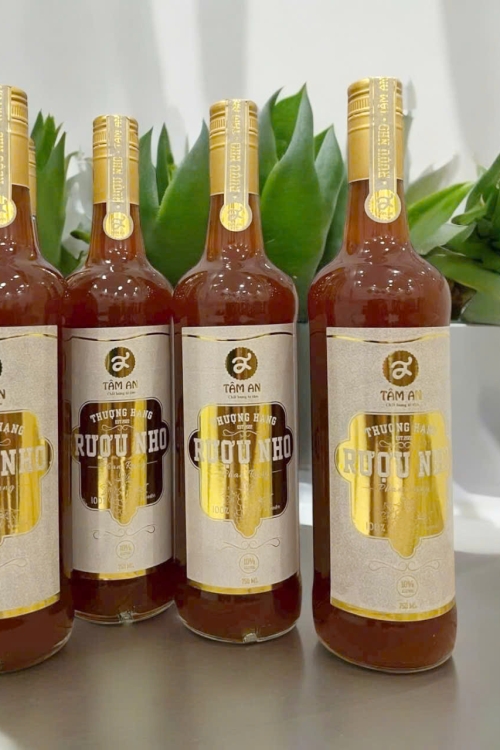 Rượu Nho Tâm An - 750ml