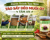 Hành Trình Tạo Nên Táo Sấy Dẻo Muối Ớt Tâm An Chuẩn Ngon