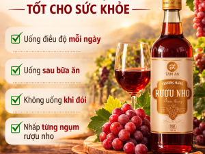 Cách Uống Rượu Nho Tốt Cho Sức Khỏe