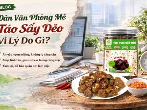 Dân Văn Phòng Mê Táo Sấy Dẻo – Lý Do Khiến Ai Cũng Ghiền