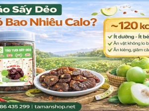 Táo Sấy Dẻo Có Bao Nhiêu Calo? Ăn Có Béo Không?