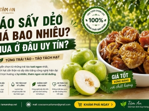 Táo Sấy Dẻo Giá Bao Nhiêu? Mua Ở Đâu Uy Tín, Chất Lượng?