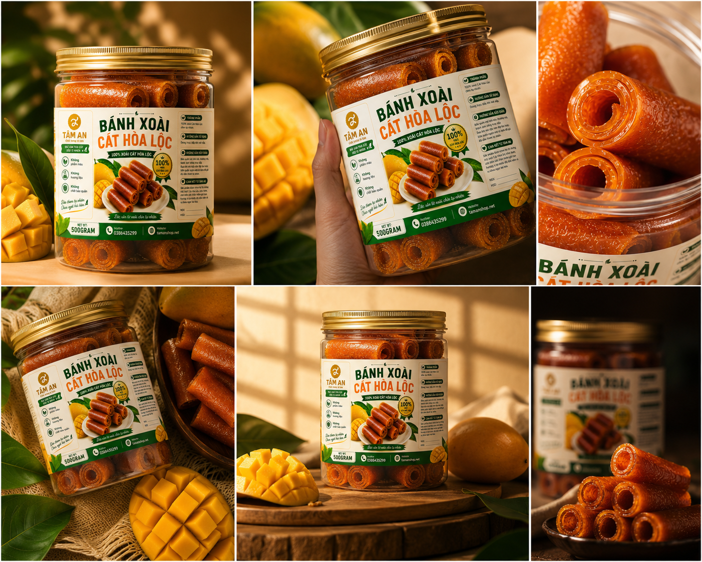 bánh xoài cát hòa lộc tâm an