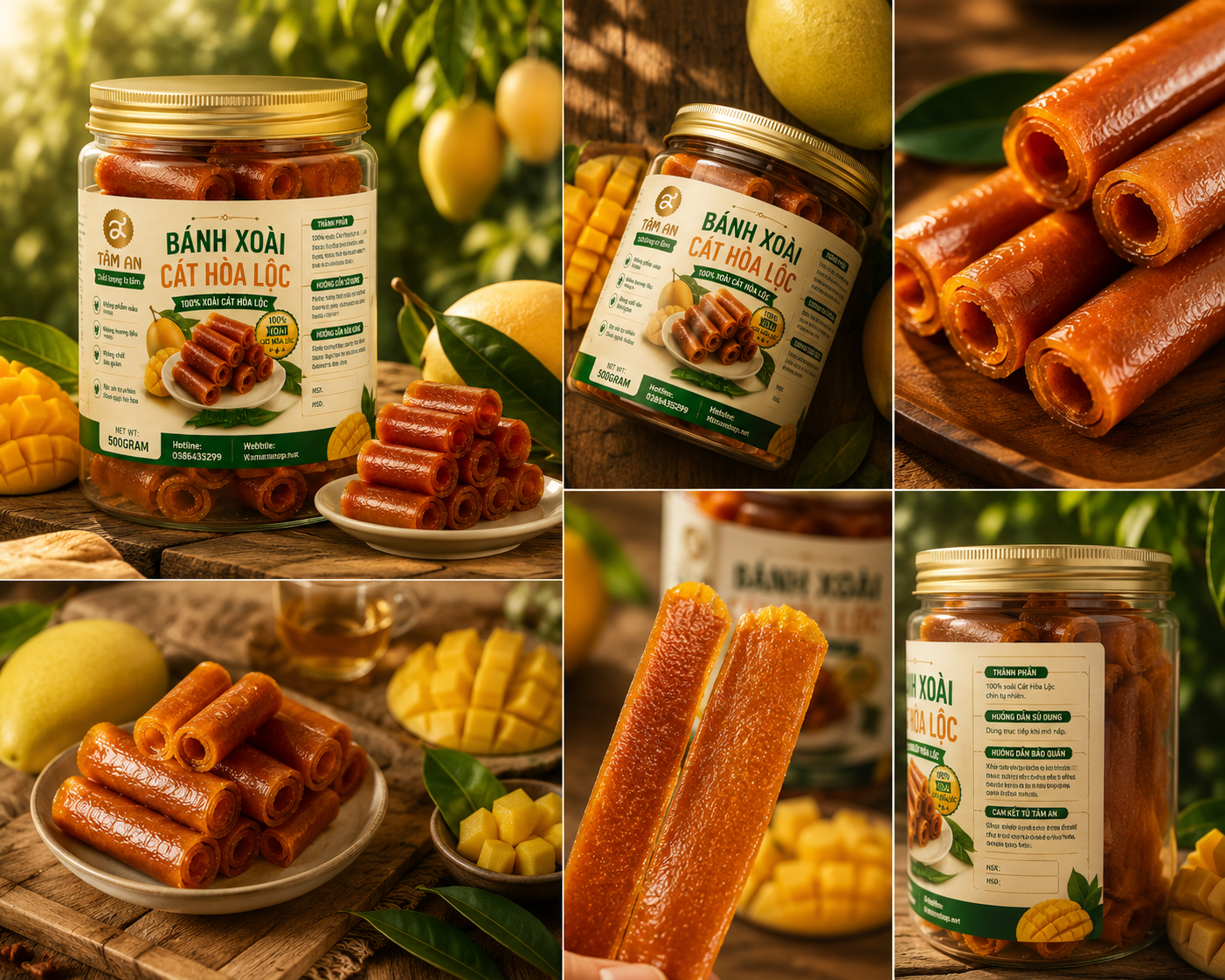 bánh xoài cát hòa lộc Tâm An