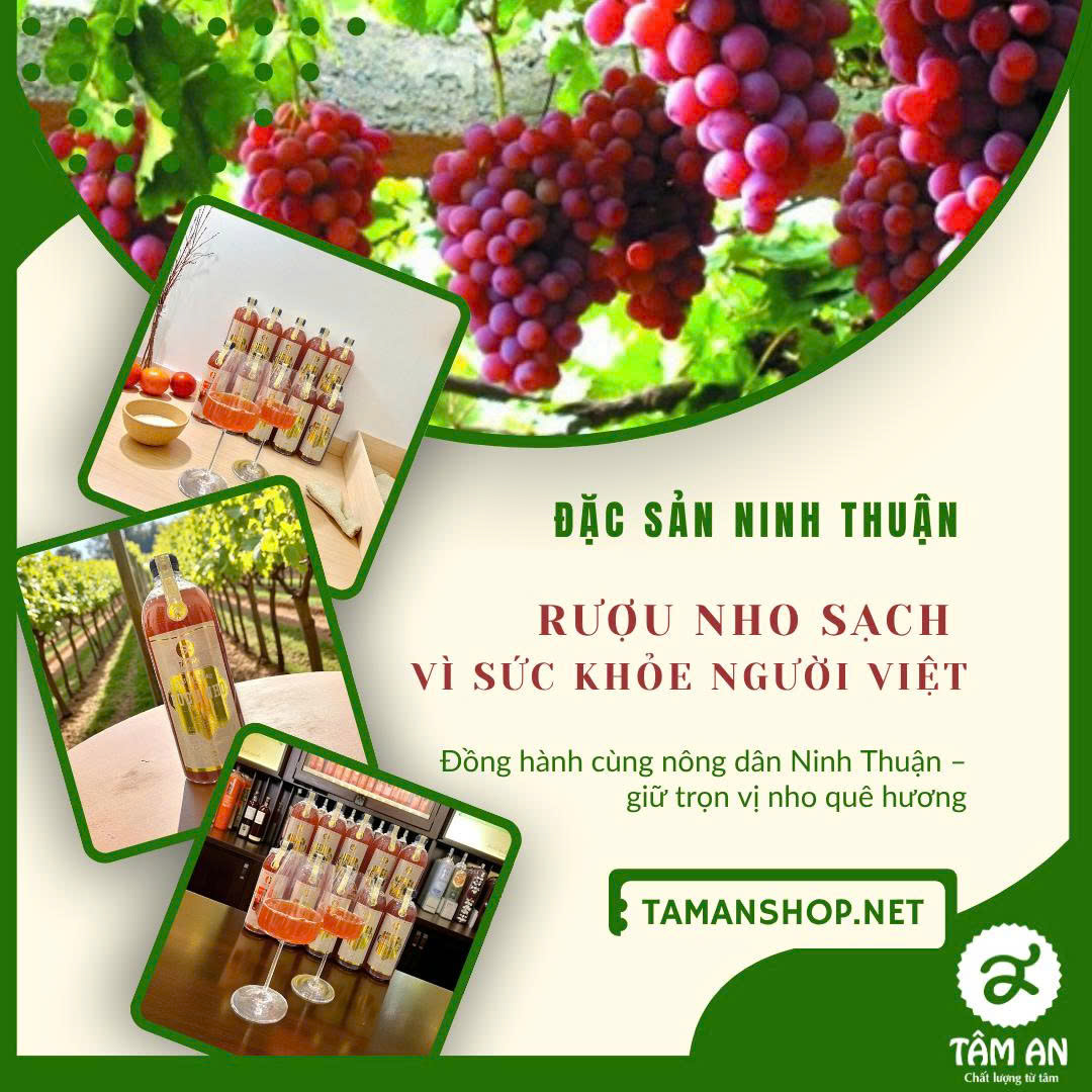 rượu nho ninh thuận